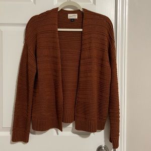 Tan/brown cardigan
